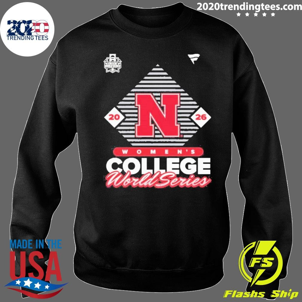 Nebraska Huskers 2026 Ncaa Softball Women’s College World Series Shirt