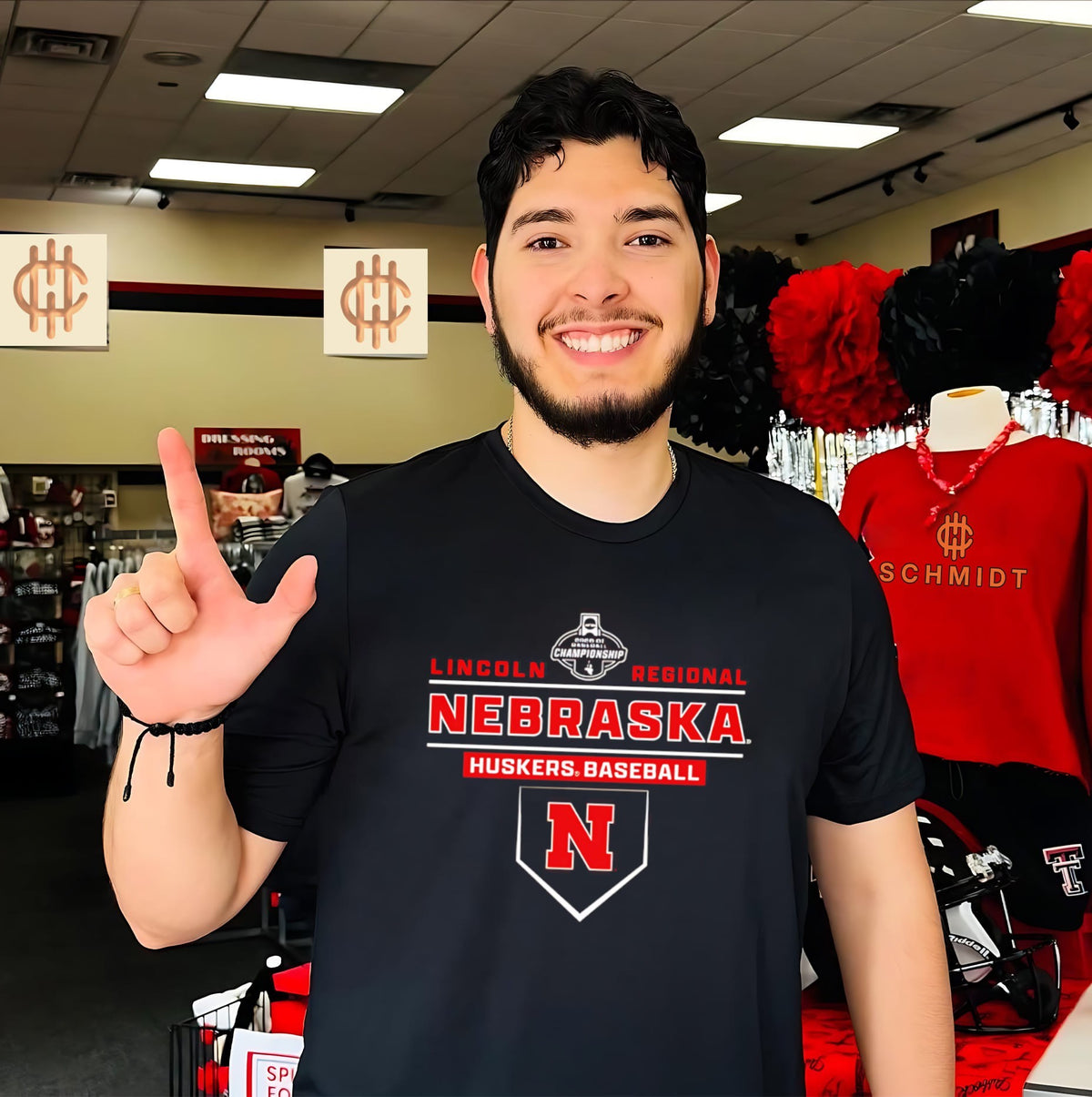 Nebraska Huskers Baseball 2026 Regional Bound shirt