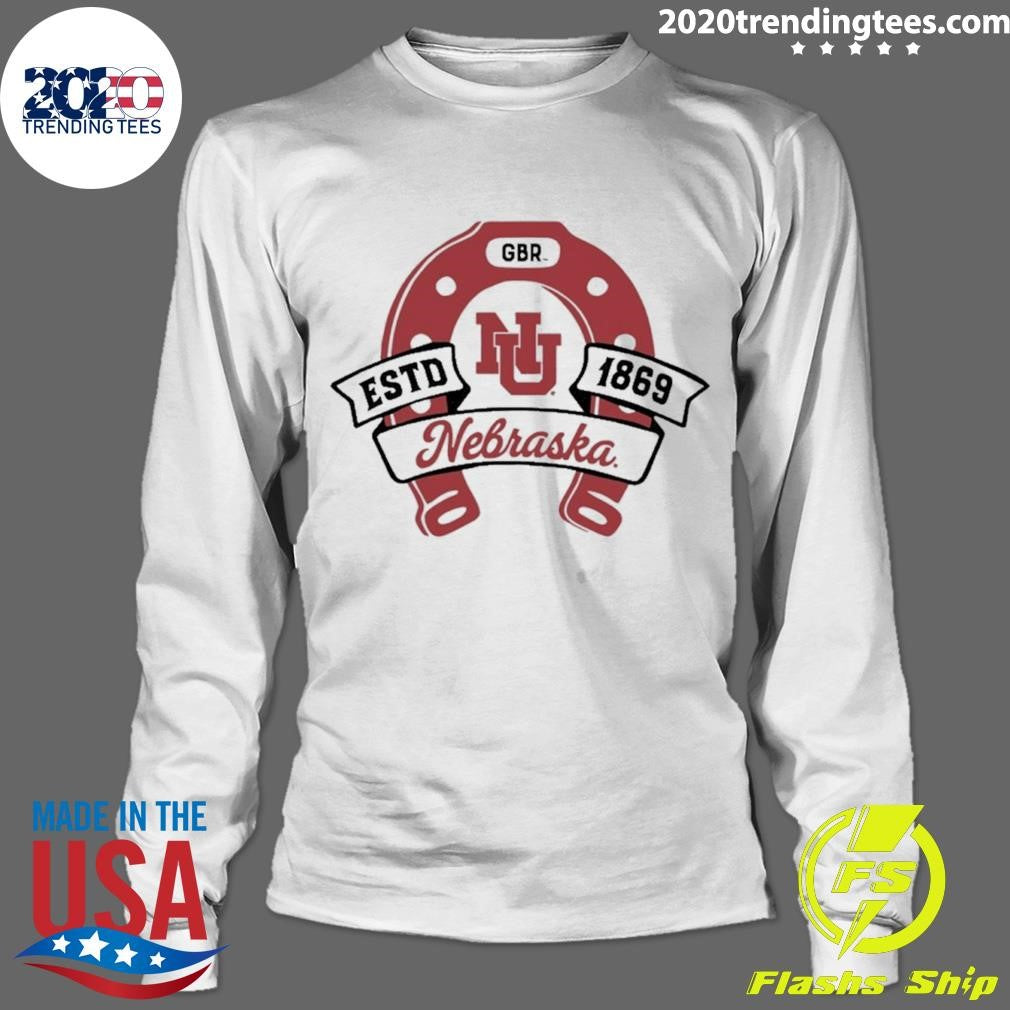 Nebraska Lucky Horseshoe Est 1869 Shirt