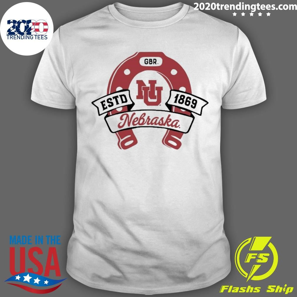 Nebraska Lucky Horseshoe Est 1869 Shirt