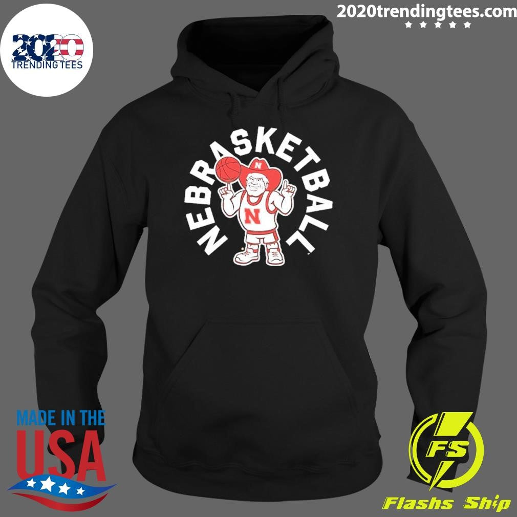 Nebrasketball Herbie Husker Mascot Shirt