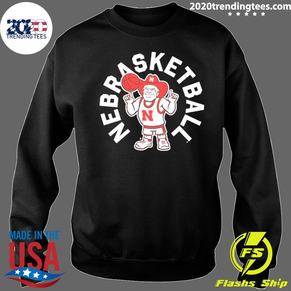 Nebrasketball Herbie Husker Mascot Shirt