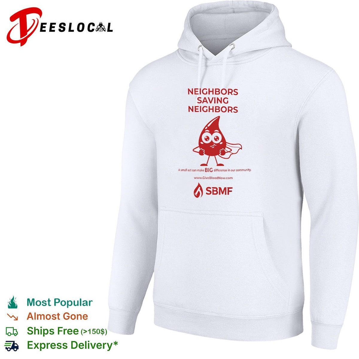 Neighbors Saving Neighbors A small act can make BIG difference in our community shirt