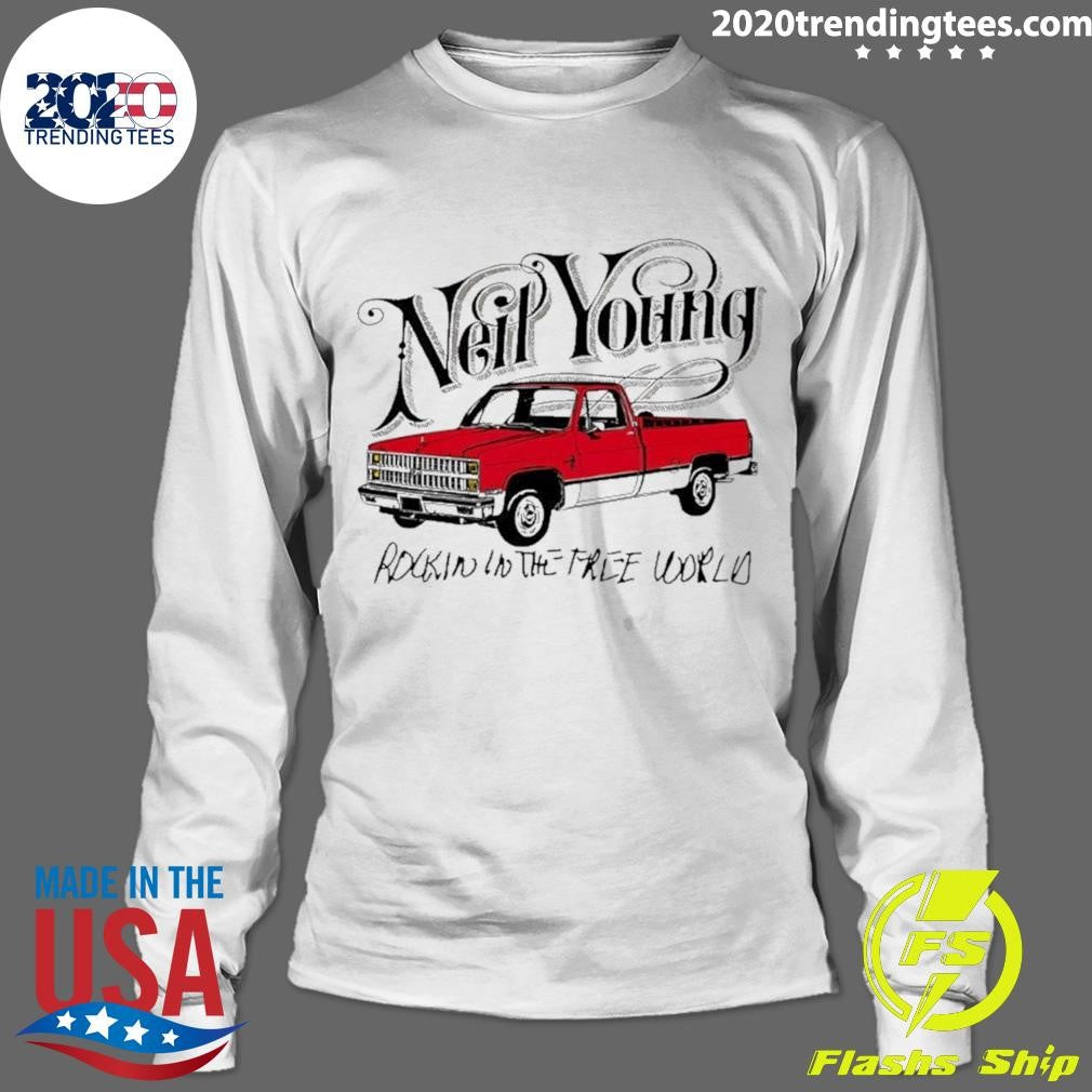 Neil Young Rockin’ In The Free World Shirt