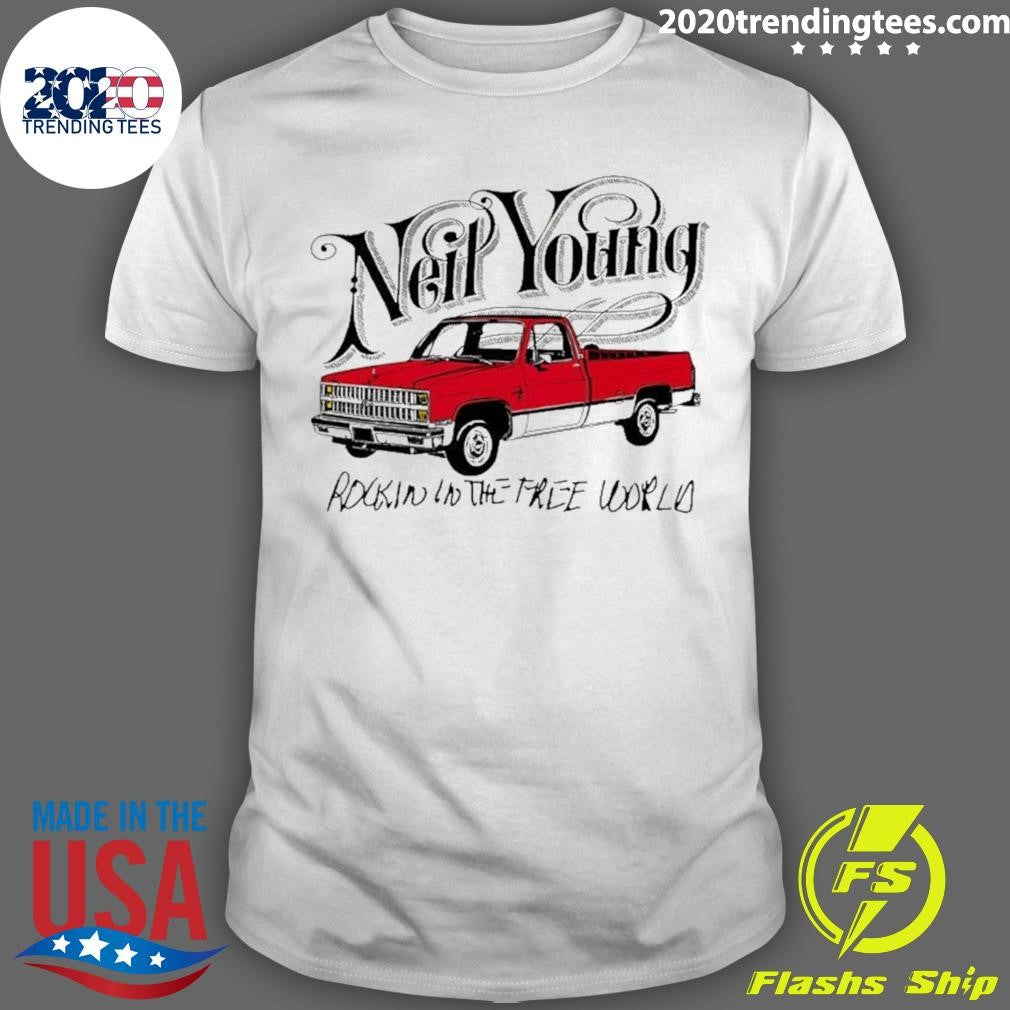 Neil Young Rockin’ In The Free World Shirt
