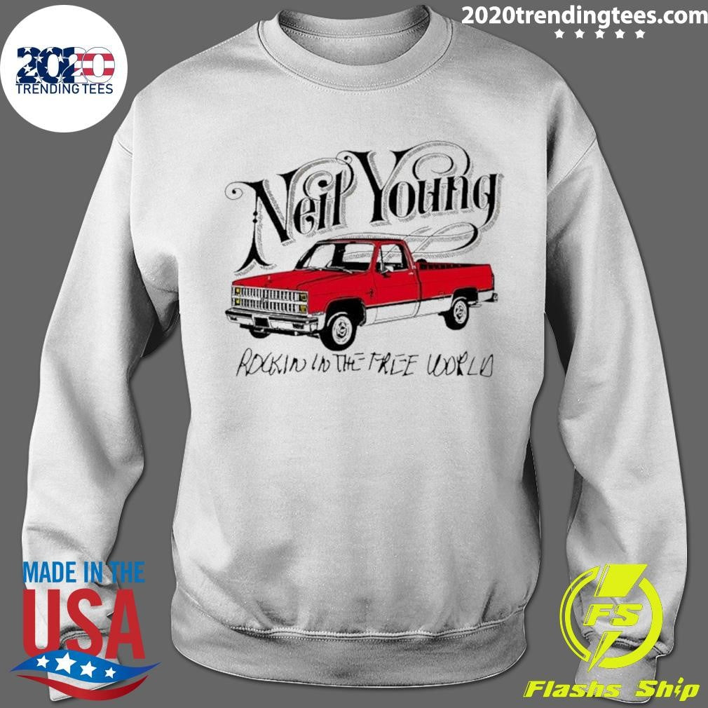 Neil Young Rockin’ In The Free World Shirt