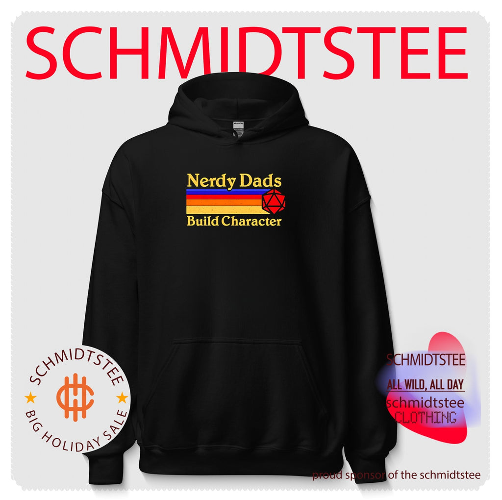 Nerdy Dads Build Character retro shirt