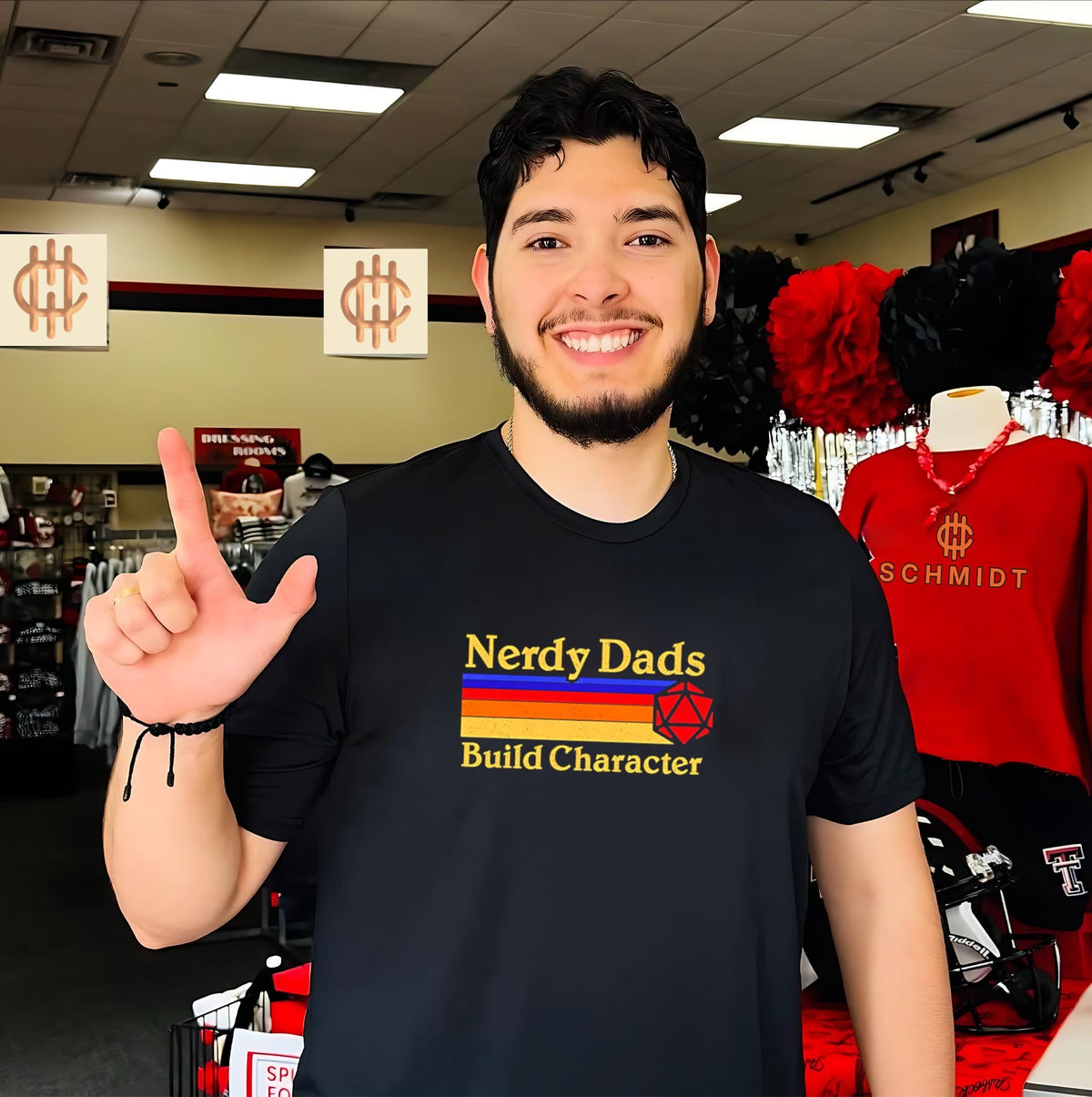 Nerdy Dads Build Character retro shirt
