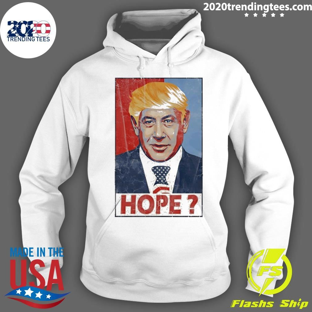 Netanyahu X Trump Hair Hope Campaign Parody Shirt