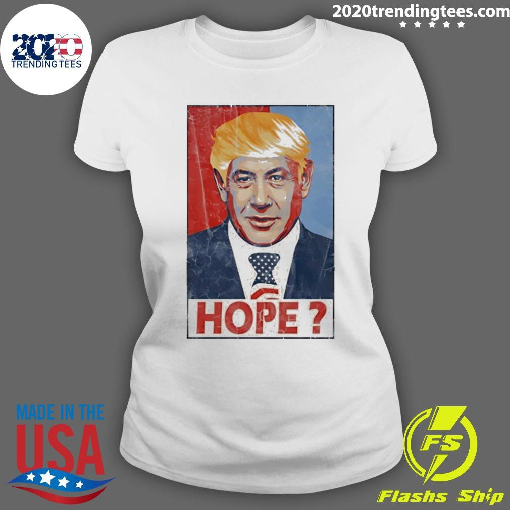 Netanyahu X Trump Hair Hope Campaign Parody Shirt