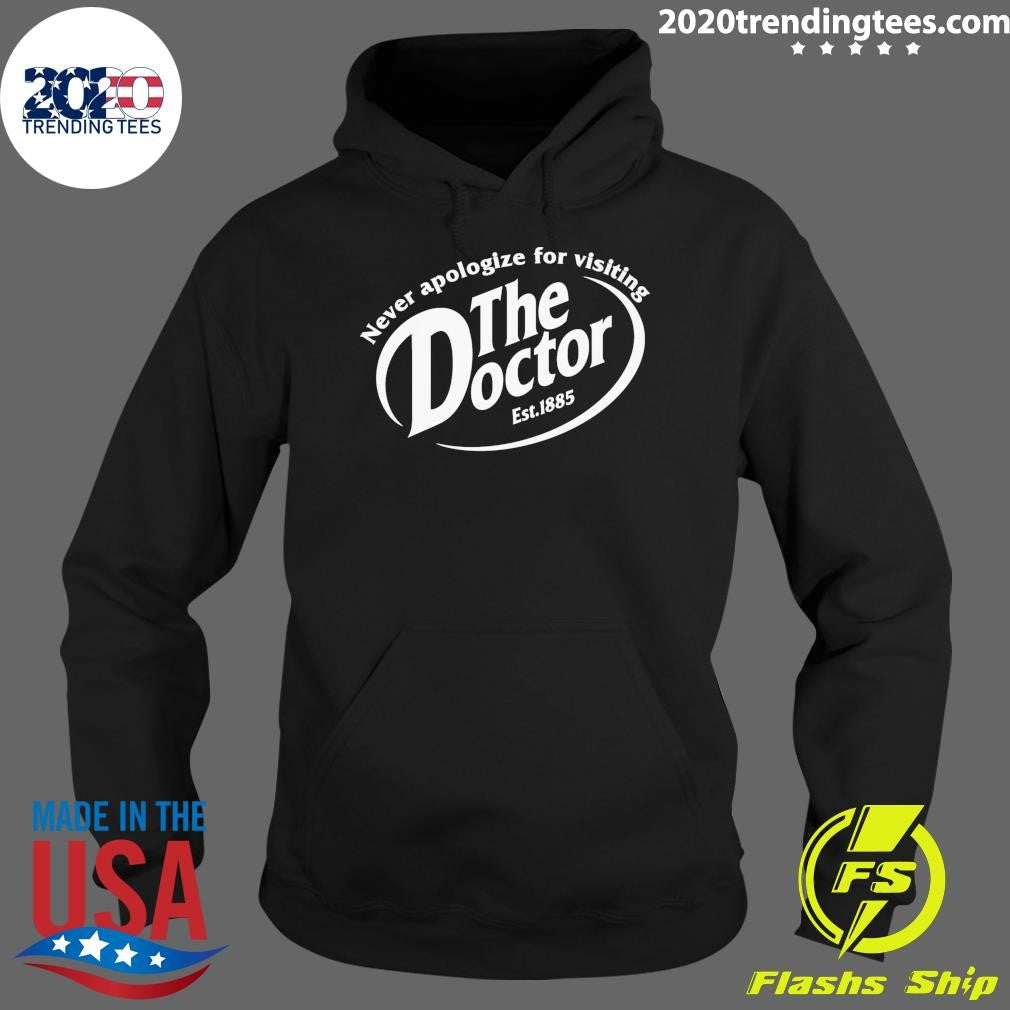 Never Apologize For Visiting The Doctor Est. 1885 Shirt