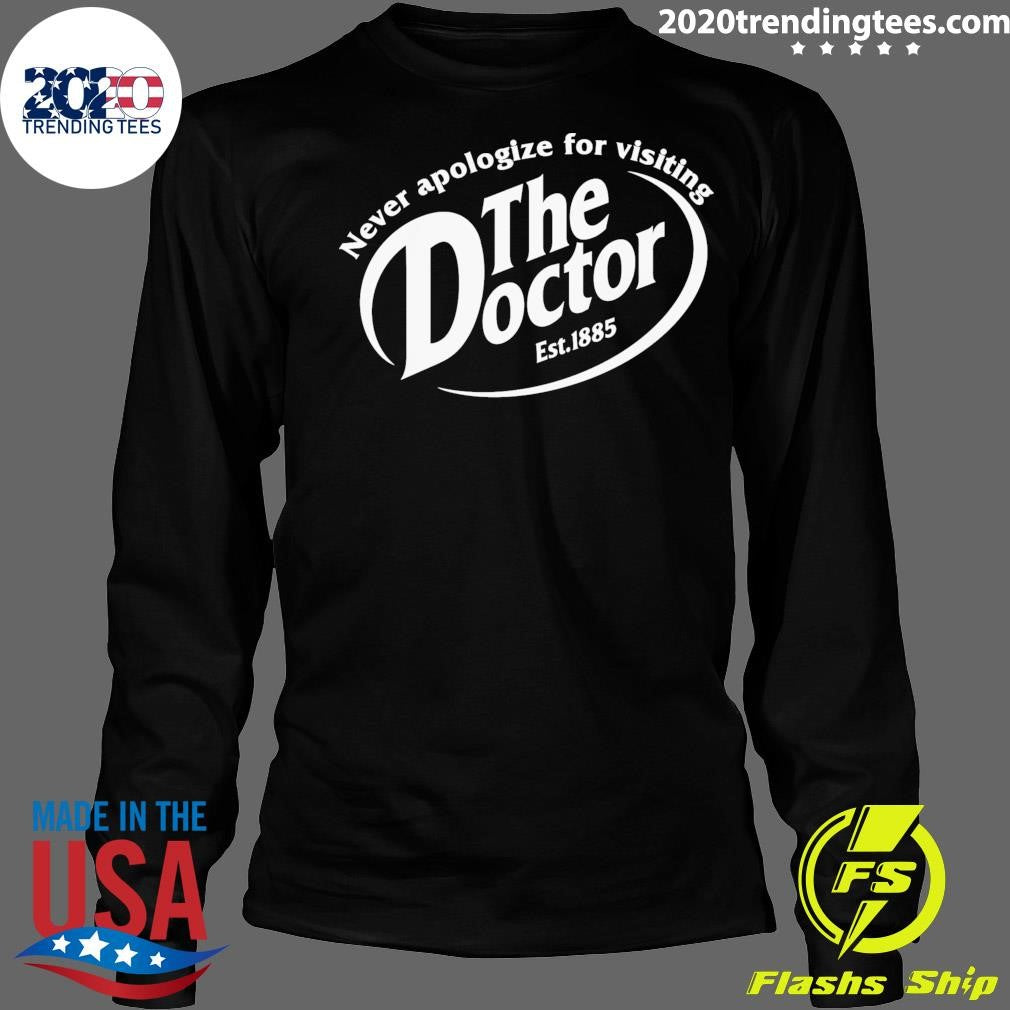 Never Apologize For Visiting The Doctor Est. 1885 Shirt