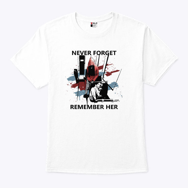 Never Forget Remember Her Iryna Zarutska T Shirt