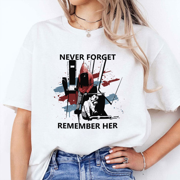 Never Forget Remember Her Iryna Zarutska T Shirt