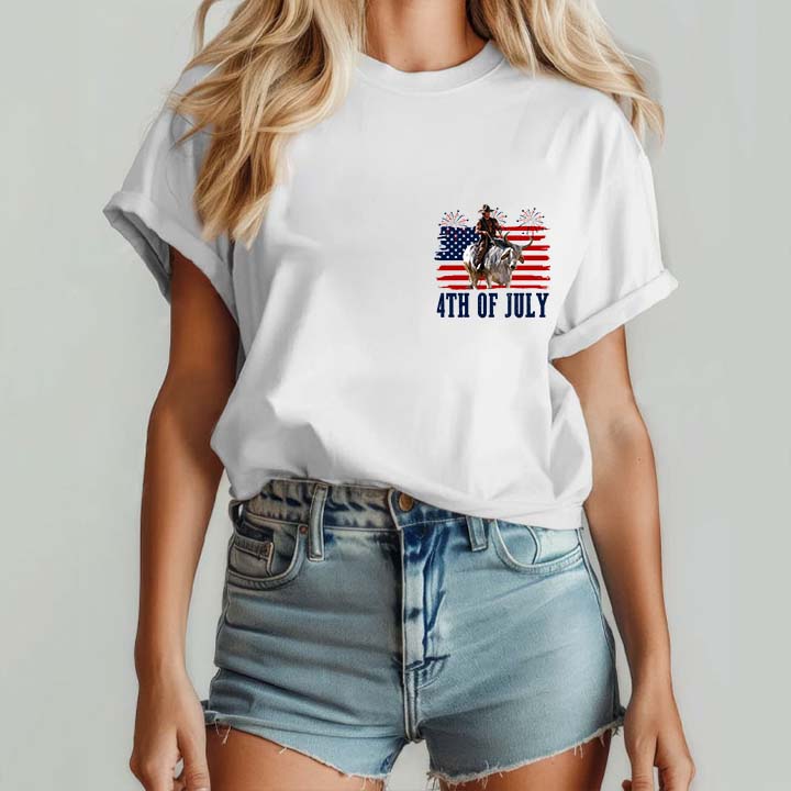 Blazing Saddles Never Mind That Shit Here Comes Mongo 4th of July Shirt