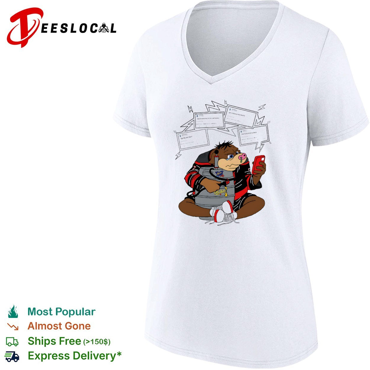 New Jersey Devils Beer are 18 Need to Refinance Get a Goalie You Idiots shirt