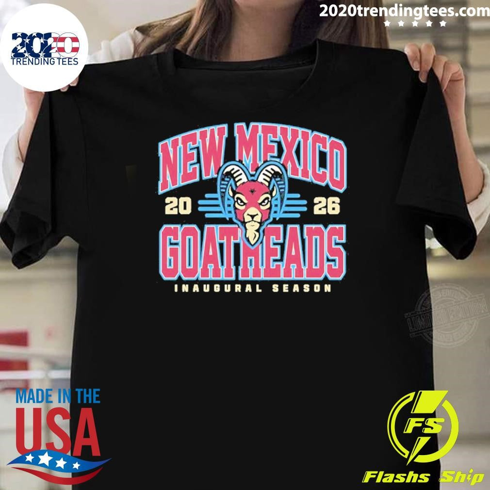 New Mexico Goatheads 2026 Inaugural Season Shirt