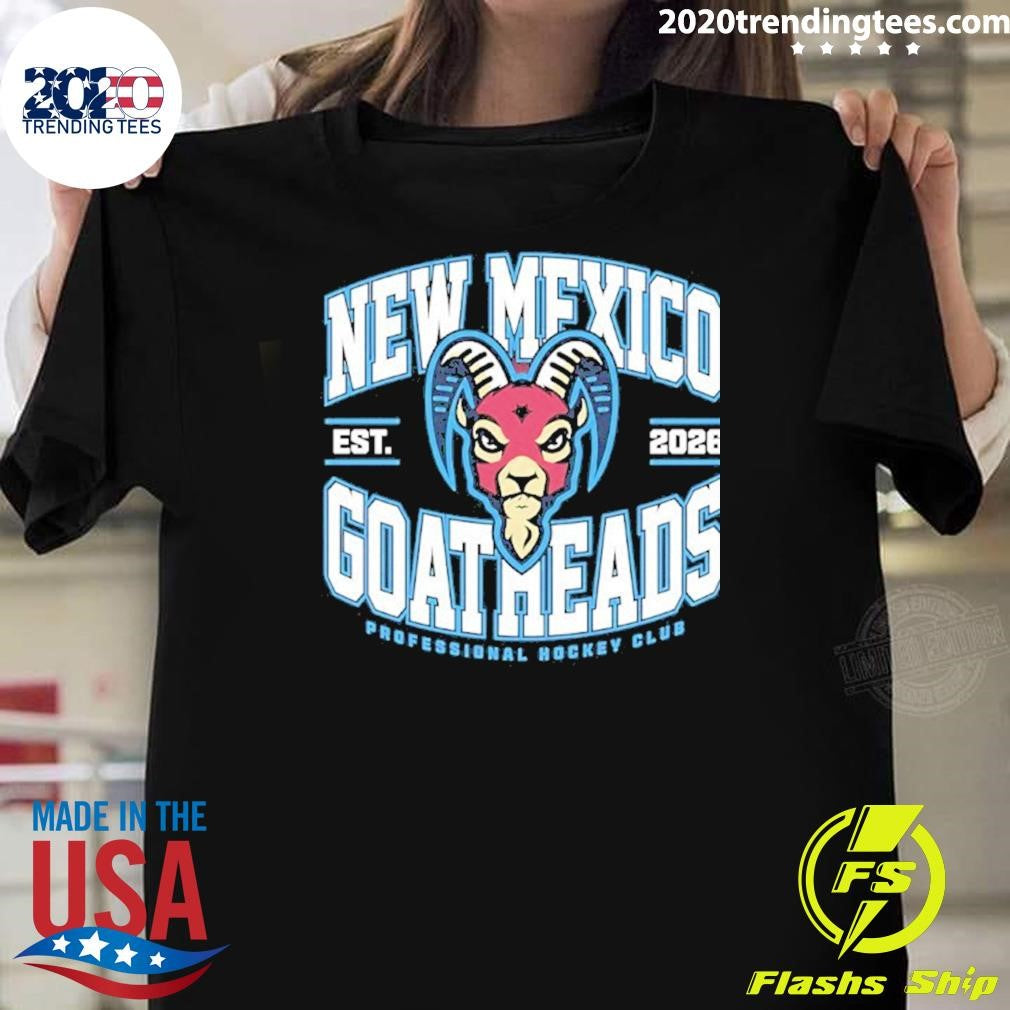 New Mexico Goatheads 2026 Professional Hockey Club Shirt