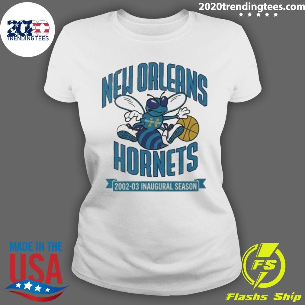 New Orleans Hornets Inaugural Season Shirt