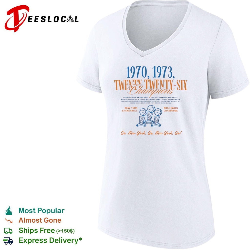 New York Basketball 1970 1973 Twenty Twenty Six shirt