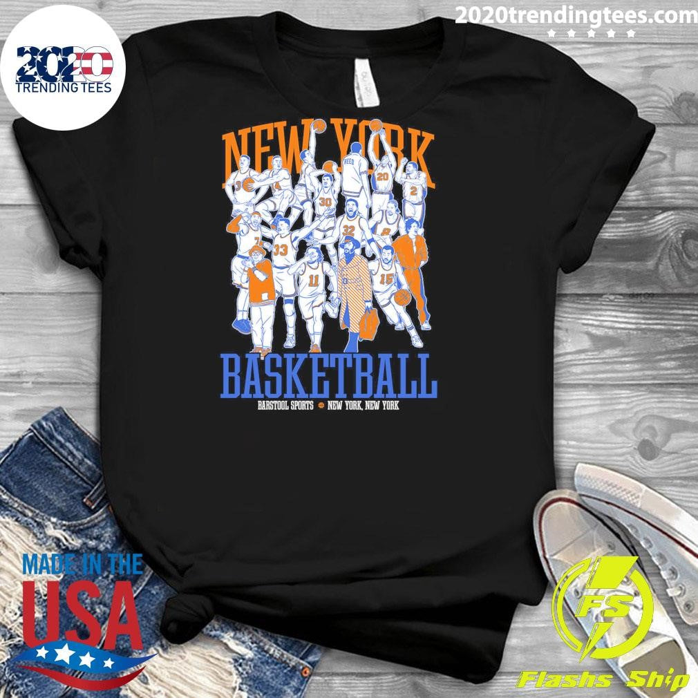 New York Basketball Barstool Sports New York New York Tee Shirt