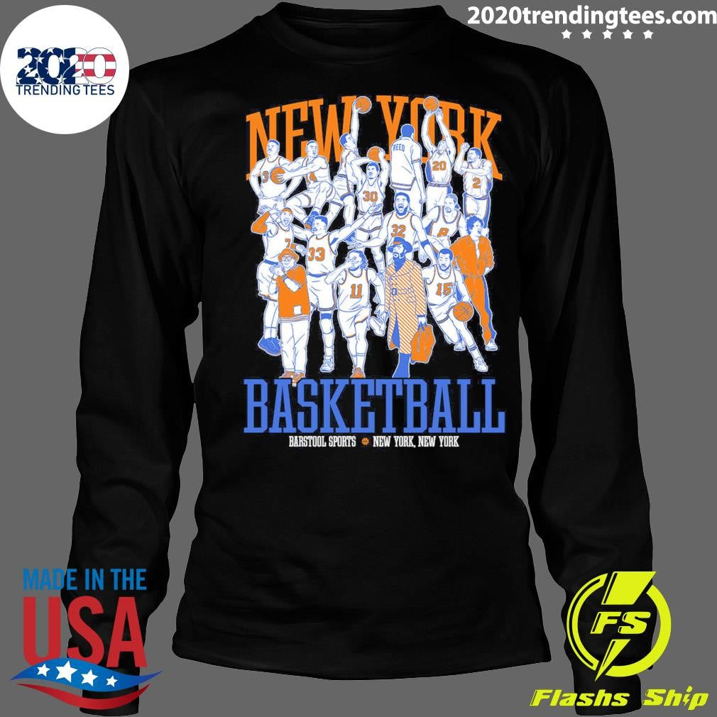 New York Basketball Barstool Sports New York New York Tee Shirt