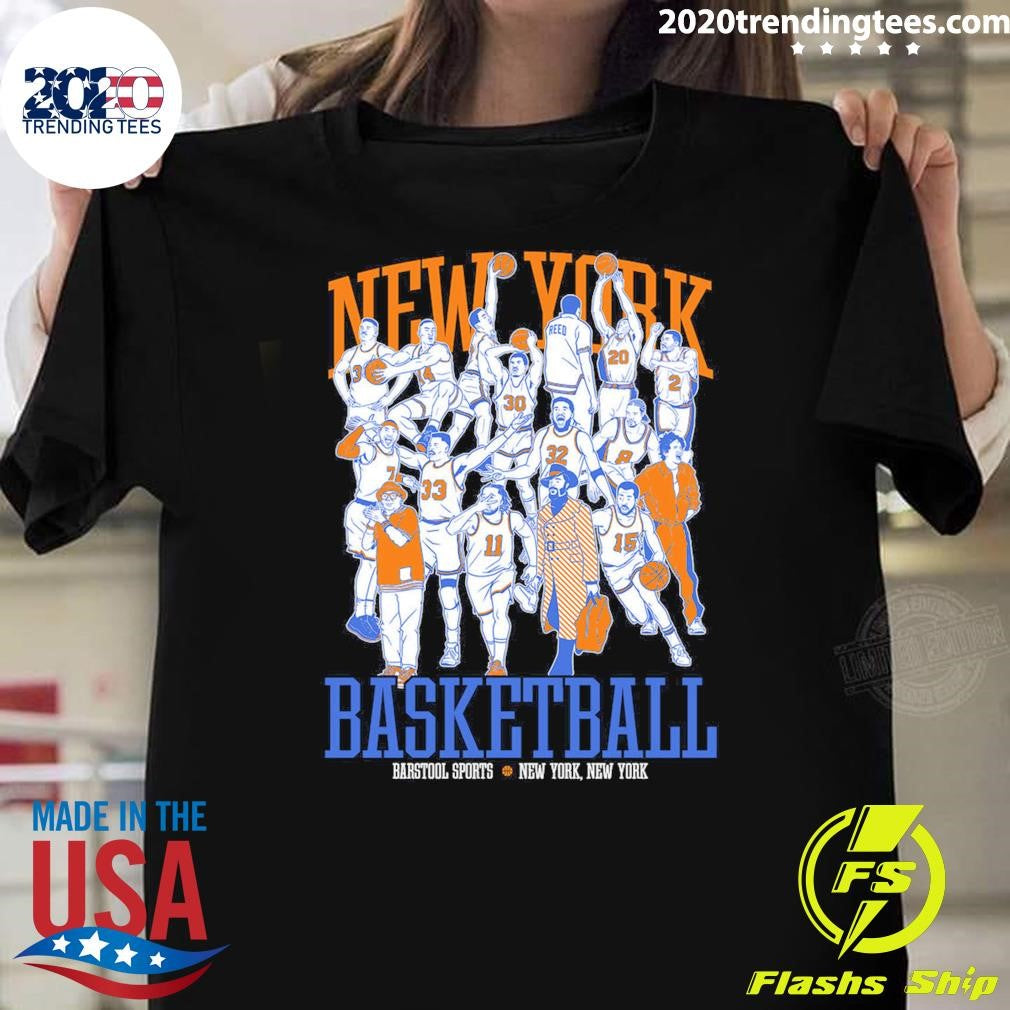 New York Basketball Barstool Sports New York New York Tee Shirt