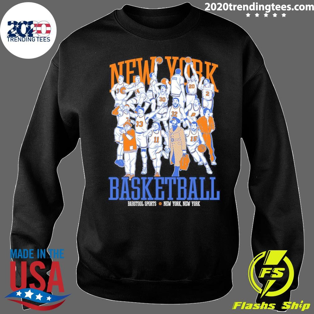 New York Basketball Barstool Sports New York New York Tee Shirt