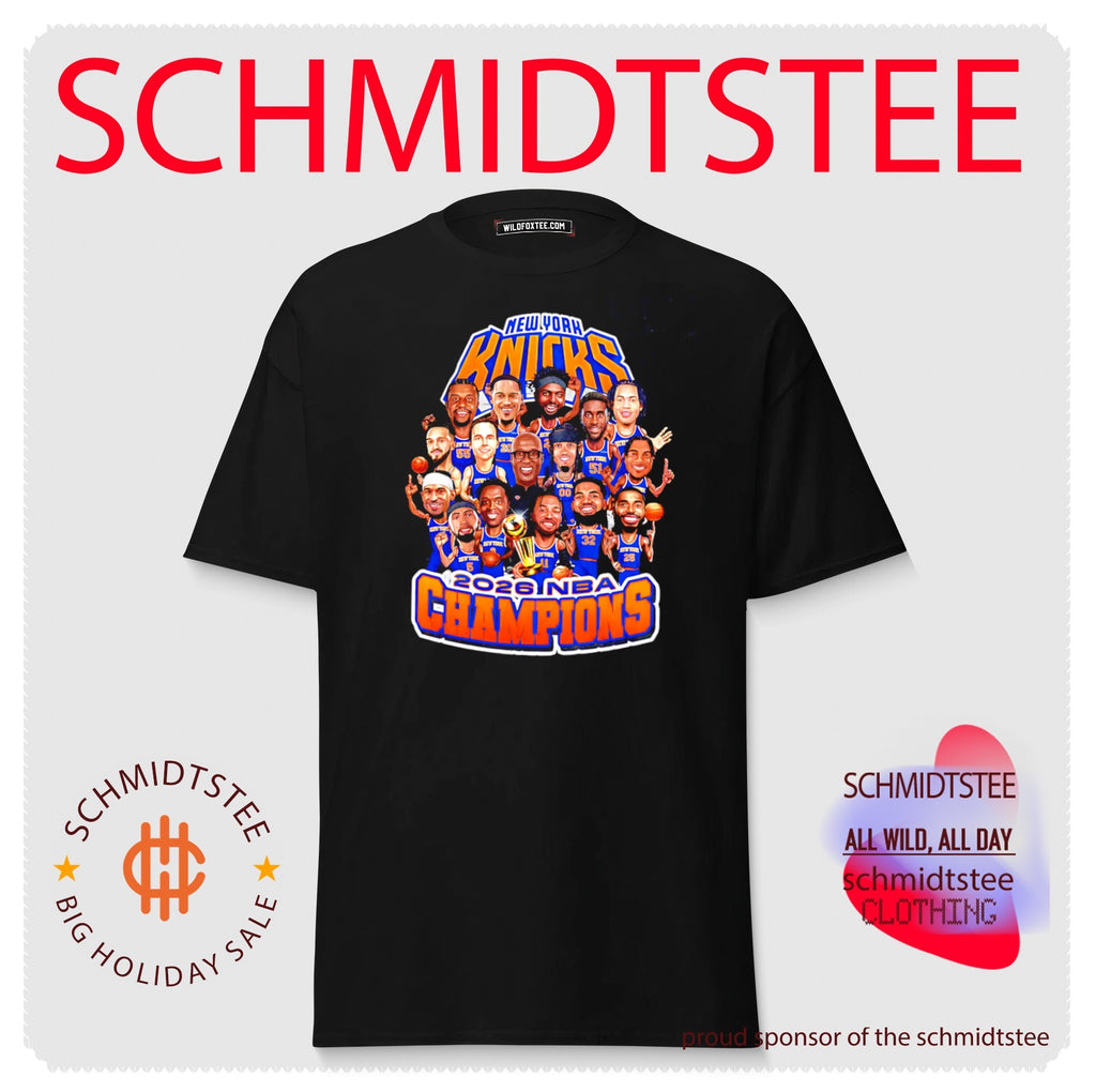 New York Basketball World Champion 2026 caricature shirt