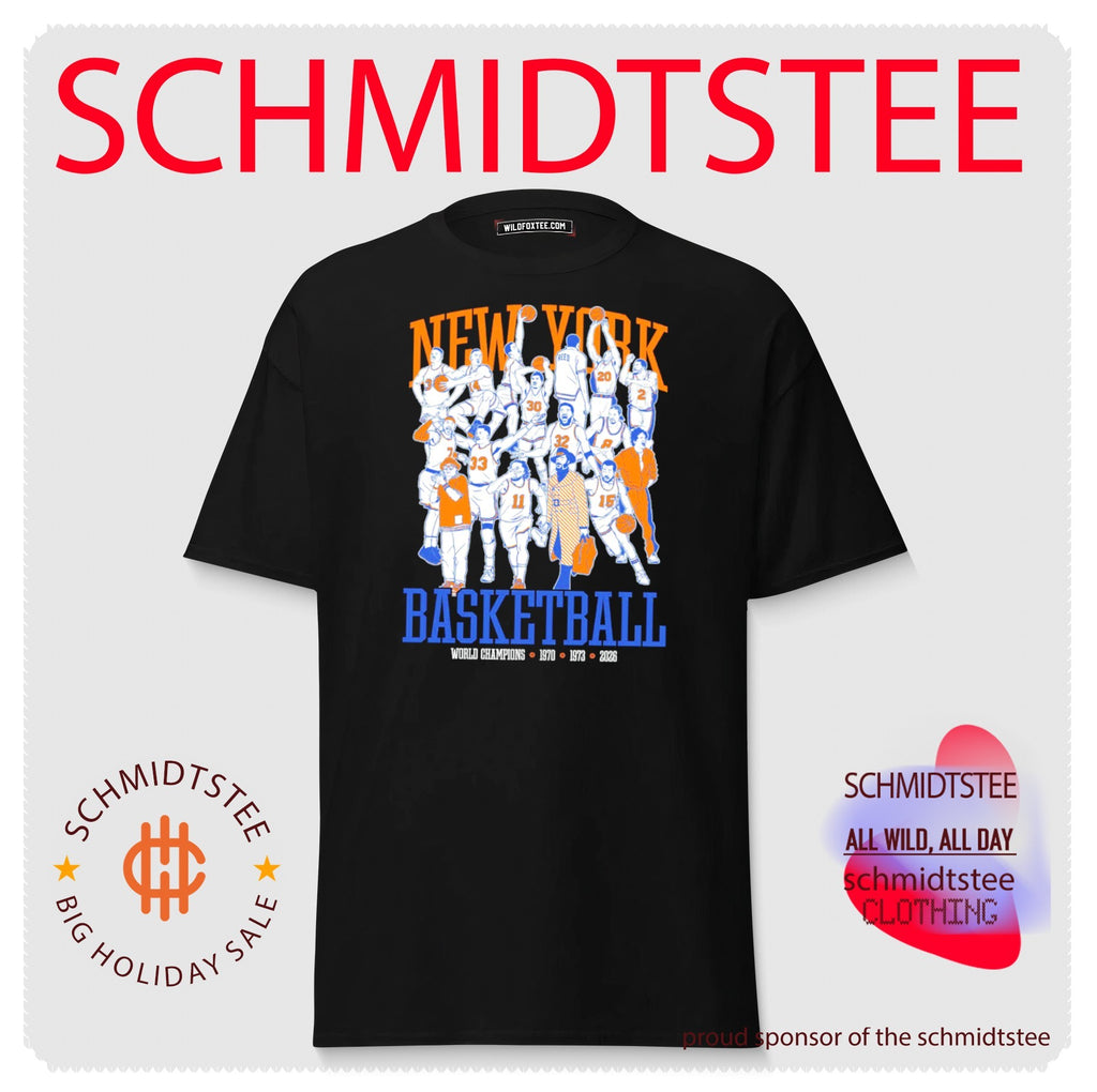 New York Basketball World Champions 1970 1973 2026 shirt