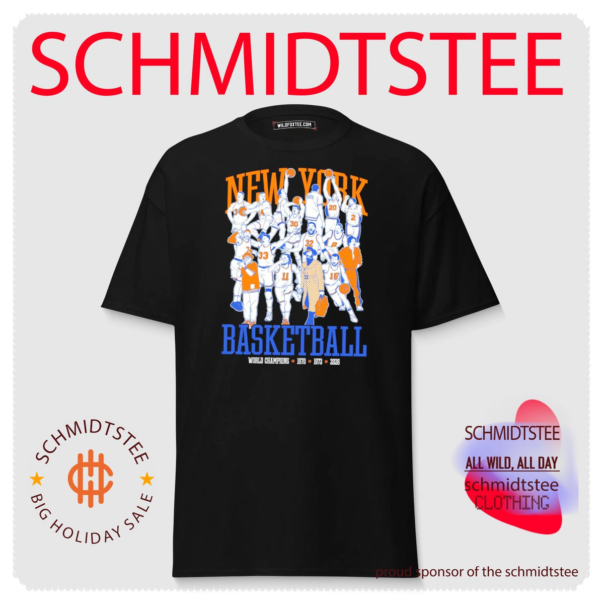 New York Basketball World Champions 1970 1973 2026 shirt
