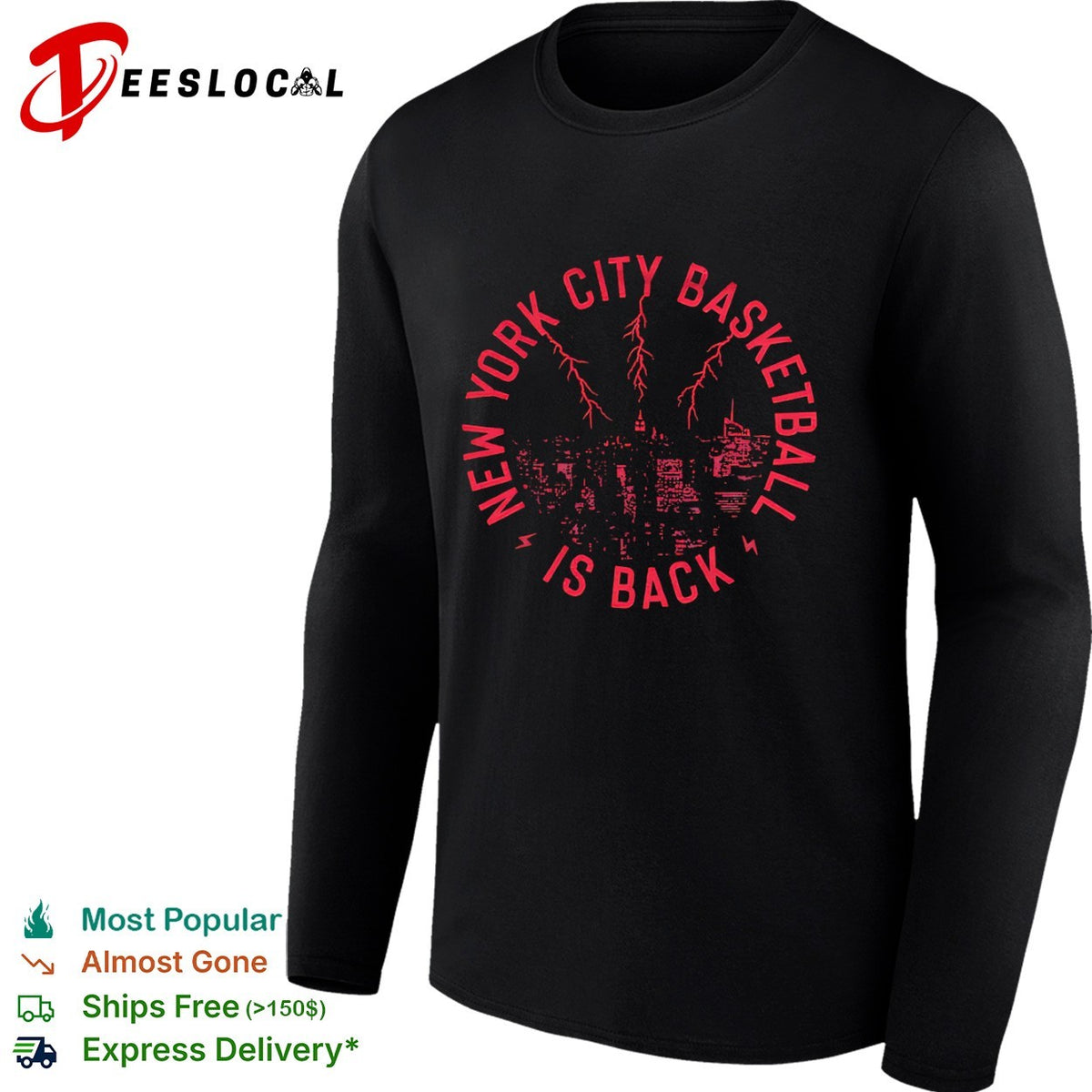 New York City Basketball is back NBA shirt