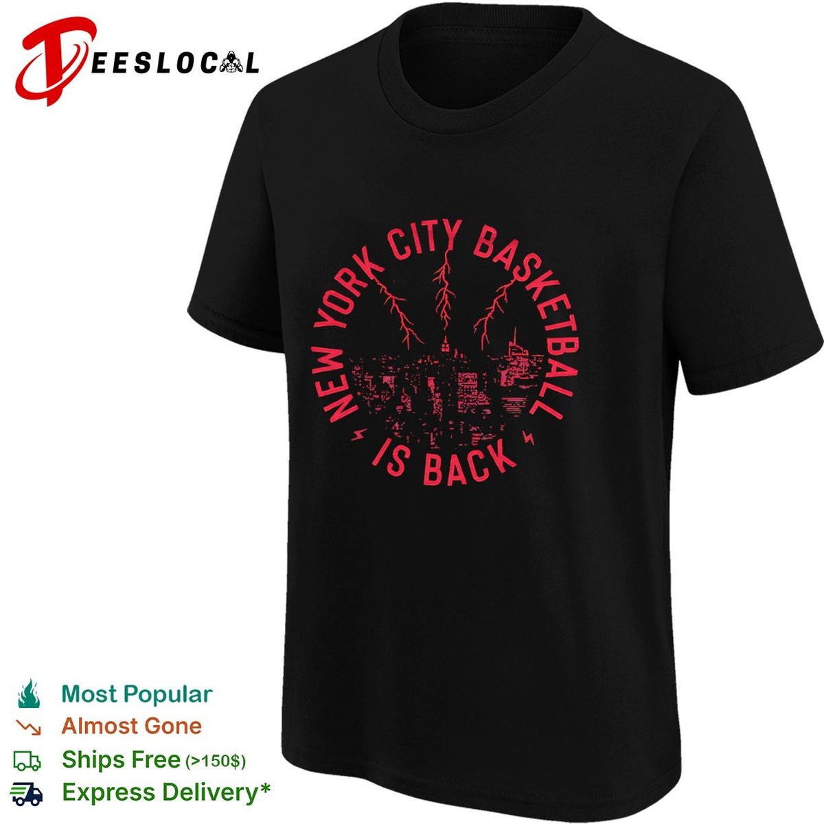 New York City Basketball is back NBA shirt