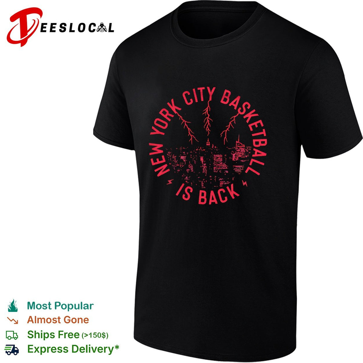 New York City Basketball is back NBA shirt
