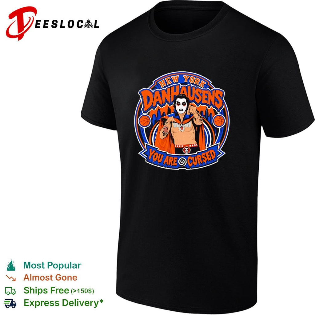 New York Danhausens You Are Cursed Danhausen Basketball Finals 2026 shirt
