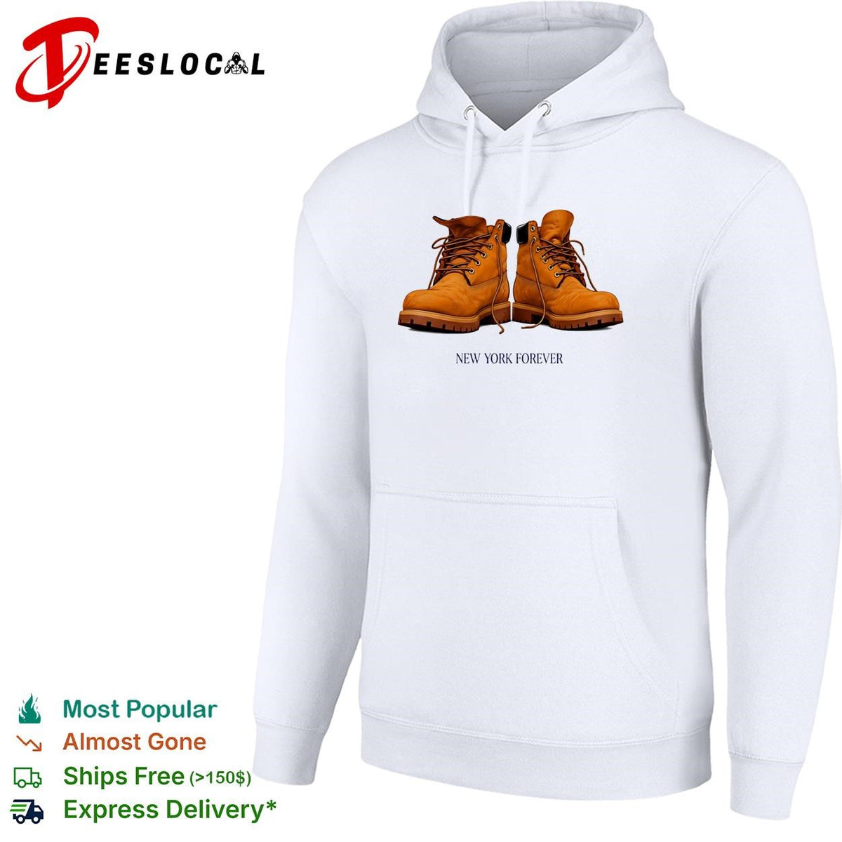 New York Forever Timberland Wheat Boots shirt