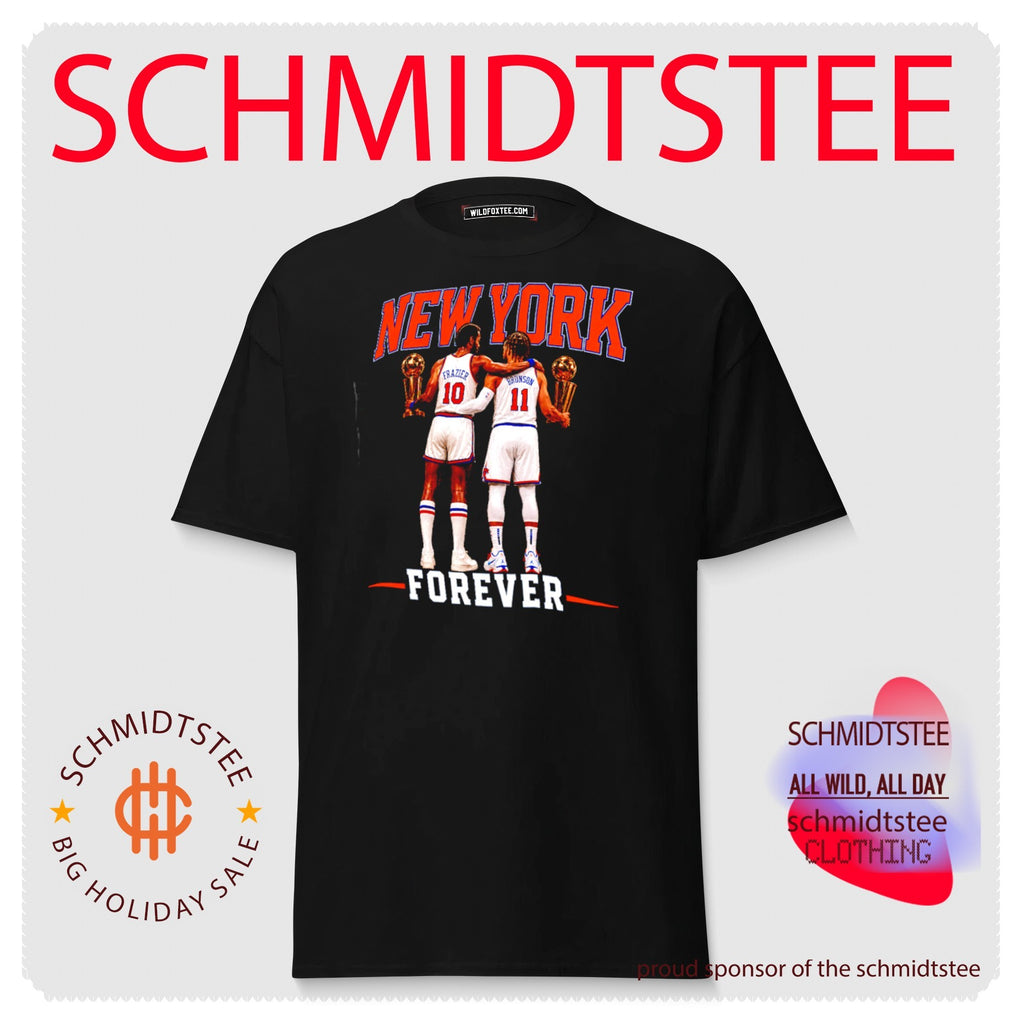 New York Forever Walt Frazier & Jalen Brunson Knicks Champions shirt