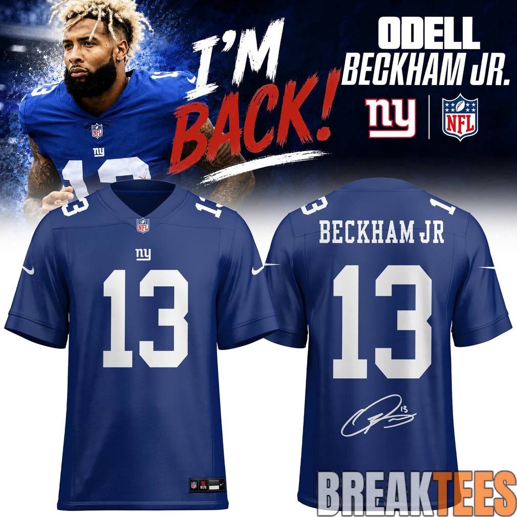 New York Giants Odell Beckham Jr. 13 Limited Edition Jersey