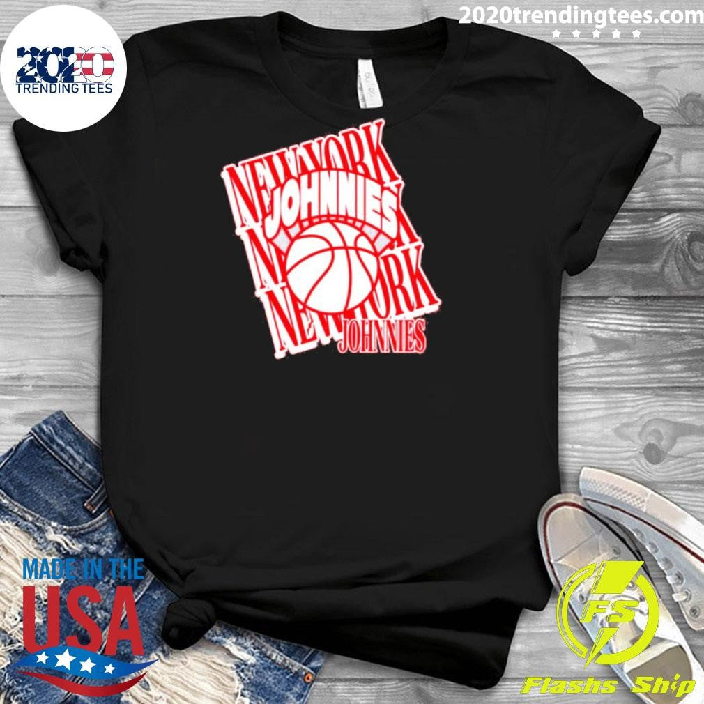 New York Johnnies Basketball Logo Shirt