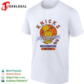 New York Knickerbockers NBA champions 1970 and 1973 trophy basketball shirt