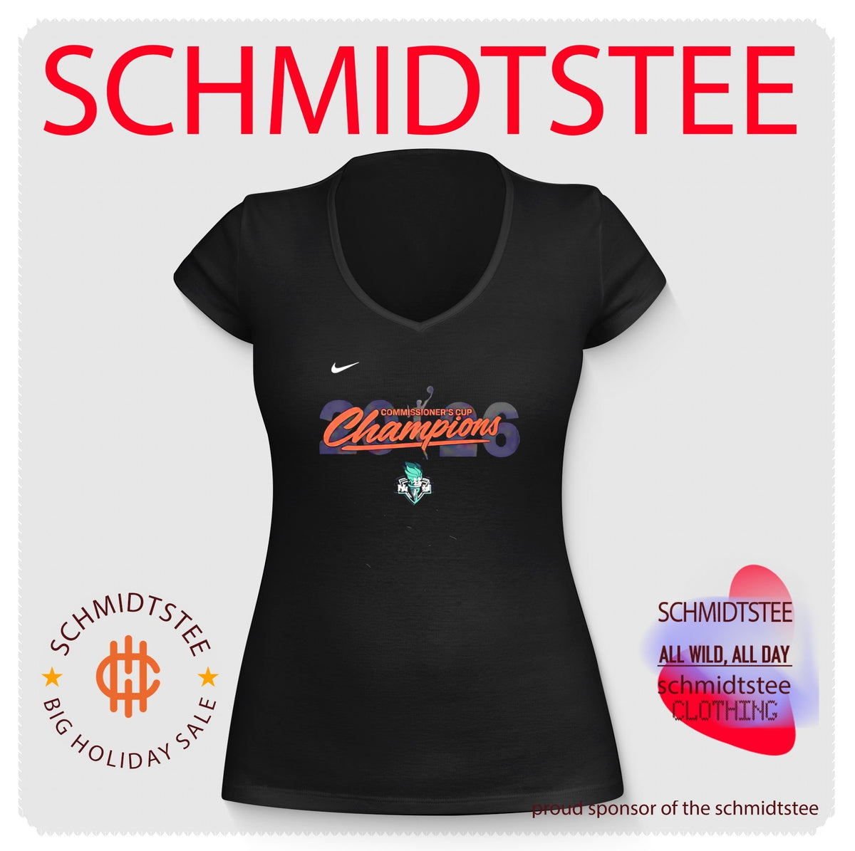 New York Liberty 2026 Champions WNBA Commissioner’s Cup Classic shirt