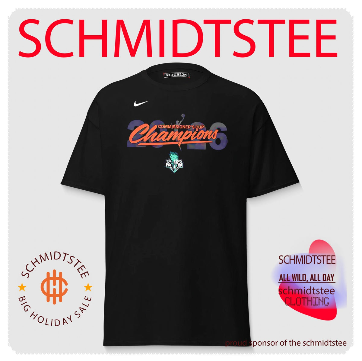 New York Liberty 2026 Champions WNBA Commissioner’s Cup Classic shirt