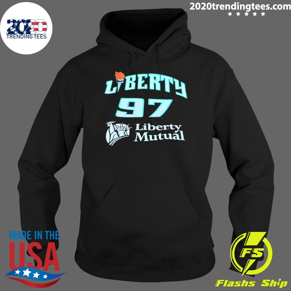 New York Liberty 97 Basketball WNBA Liberty Mutual Shirt