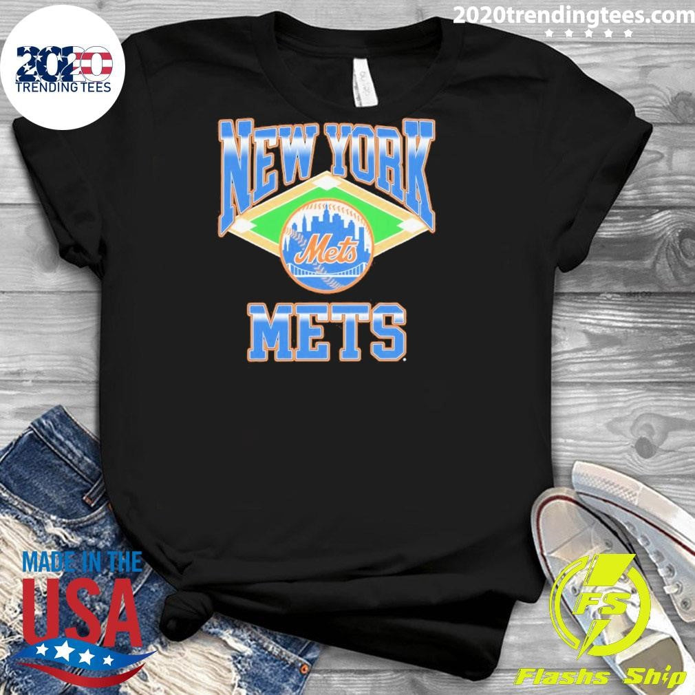 New York Mets Baseball Field Diamond Shirt