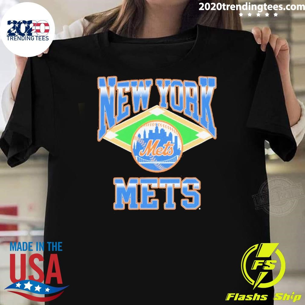 New York Mets Baseball Field Diamond Shirt