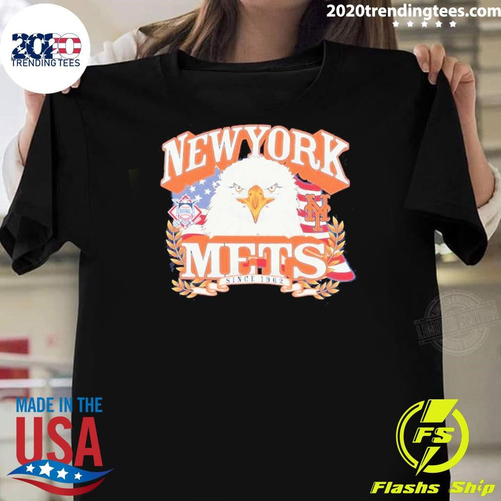 New York Mets Celebrating America’s 250th National League Eagle Shirt