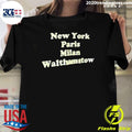 New York Paris Milan Walthamstow Shirt
