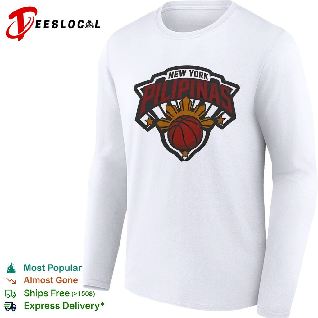 New York Pilipinas Philippines Basketball shirt