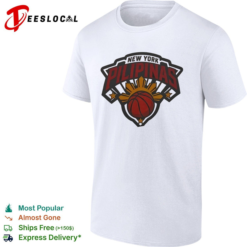New York Pilipinas Philippines Basketball shirt
