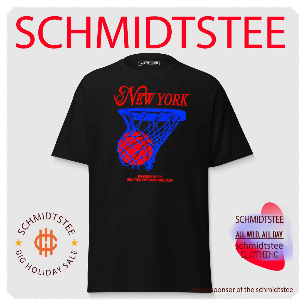 New York Property of the New York Basketball Club shirt